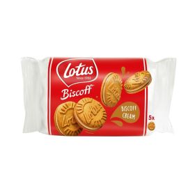 Lotus Biscoff Cream Sandwich Biscuits