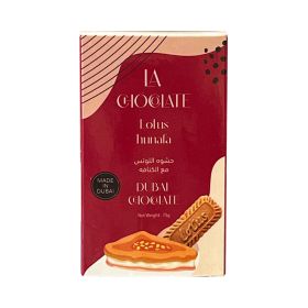 La Chocolate Dubai Lotus Kunafa Chocolate