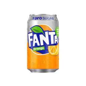 Fanta Orange Zero Can 330ml
