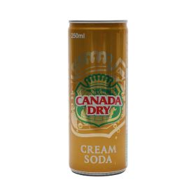 Canada Dry Cream Soda Drink 250ml