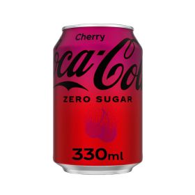 Coca Cola Cherry Zero Sugar Drink
