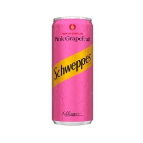 Schweppes Pink Grapefruit Sparkling Water 250ml