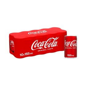 Coca Cola Regular Soft Drink Can 155ML