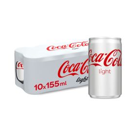 Coca Cola Light Soft Drink Can 155ML