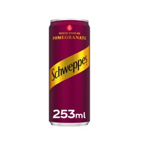 Schweppes Pomegranate Sparkling Drink 253ML