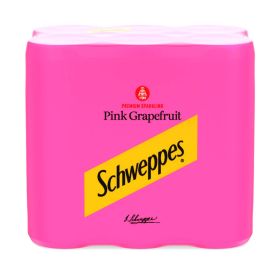 Schweppes Pink Grapefruit Premium Sparkling Drink 250ML