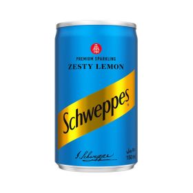 Schweppes Zesty Lemon Can 150ML