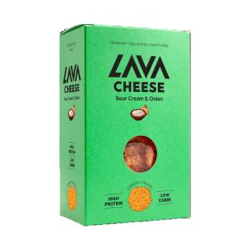 Lava Cheese Sour Cream & Onion Snacks