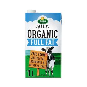 Arla Organic Milk Full Fat 1L