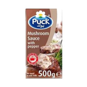 Puck Mushroom Sauce With Pepper