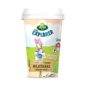 Arla Organic Vanilla Milkshake 180ML