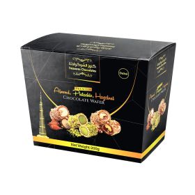 Treasures Chocolates Premium Almond, Hazelnut & Pistachio Chocolate Wafers