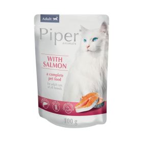 Piper Animals Adult Cat Food with Salmon