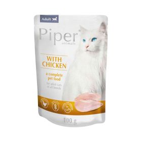 Piper Animals Adult Cat Food with Chicken