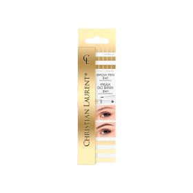 Christian Laurent Eyebrow Pencil 2 in1 Warm Brown