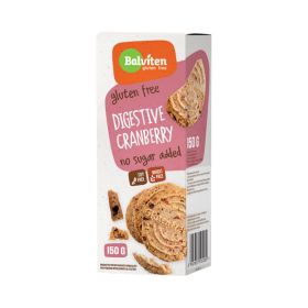 Balviten Gluten Free No Sugar Added Digestive Cranberry