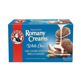 Bakers Romany Creams Vanilla Choc Coconut Biscuits