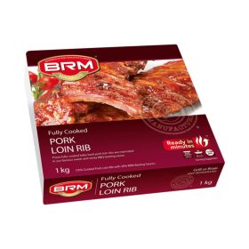 Brm Fully Cooked Pork Loin Ribs (Non Halal)