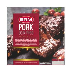 BRM Pre Cooked BBQ Pork Loin Ribs (Non Halal)