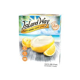 Island Way Zesty Lemon Ice Dessert