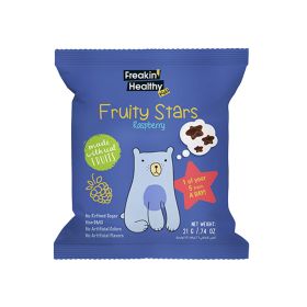Freakin Healthy Raspberry Fruity Stars Jellies