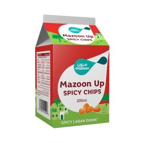 Mazoon Spicy Chips Laban Drink 200ML