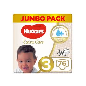 Huggies Extra Care Diapers Jumbo Size 3