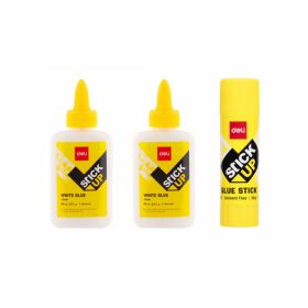 Deli White Glue + Glue Stick