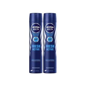 Nivea Deodorant Spray Fresh Male Twin Pack