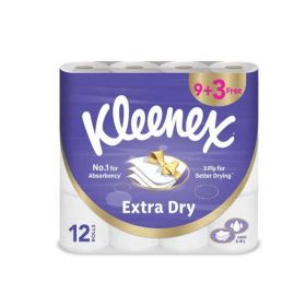 Kleenex 3 Ply 140 Sheets Bathroom Tissue