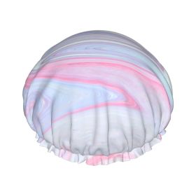 Cala Colorful Marble Shower Cap