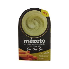 Mezete Zesty Zaatar Hummus Dip & Go