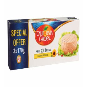 California Garden White Solid Tuna In Sunflower Oil