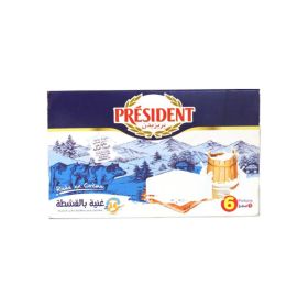 President Cheese Squares Fresh & Creamy 6'S