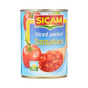 Sicam Diced Peeled Tomatoes