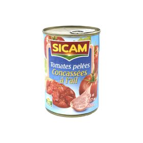 Sicam Peeled Crushed Tomatoes with Garlic