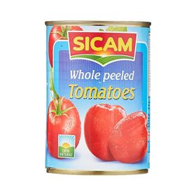 Sicam Whole Peeled Tomatoes