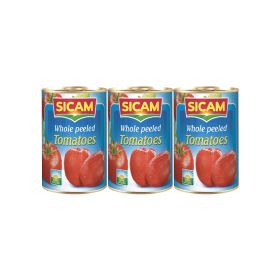 Sicam Whole Peeled Tomatoes
