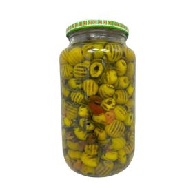 Yamal Alsham Grilled Green Olives