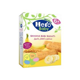 Hero Baby Banana Teething Biscuits