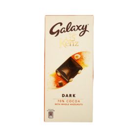 Galaxy Kenz Dark Hazelnut Chocolate Bar