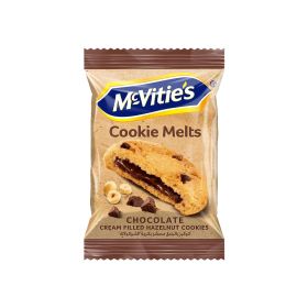 McVities Chocolate Cream Filled Hazelnut Cookies Melt