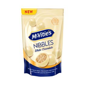 Mcvities Nibbles White Chocolate Biscuit Bites