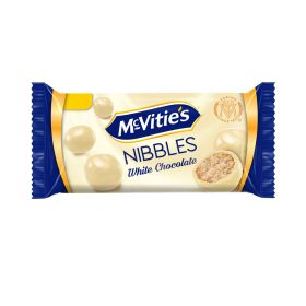 Mcvities Nibbles White Chocolate Biscuit Bites