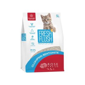 Fresh Flush Rose Scented Cat Litter