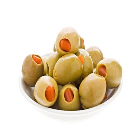 Taybat Green Olives Stuffed with Carrots