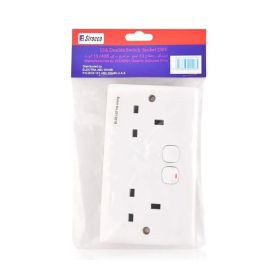 Sirocco 13Amp E426/13Sd Double Switch Socket
