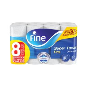 Fine Super Towel Pro Kitchen Roll 3 Ply
