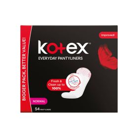 Kotex Liners Normal Flat Unscented Pantyliners