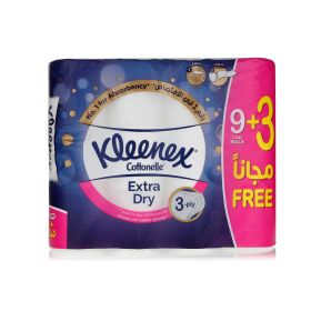 Kleenex Extra Dry Toilet Tissue Rolls